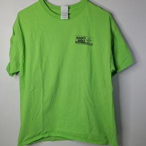 Dan's BBQ Panama City Beach Fl. Meat shirt L